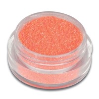 Glitter-Staub fr Nailart orange