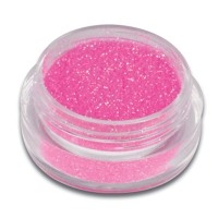 Glitter-Staub fr Nailart pink