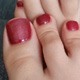 Fe roter Nagellack