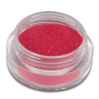 Glitter-Staub fr Nailart rot