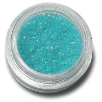 Glitterpuder himmelblau