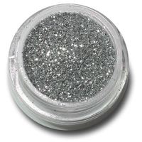 Glitterpuder silber